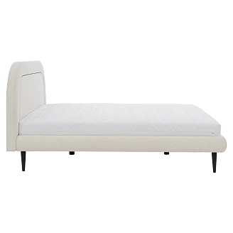 Sengestel <strong>Nuvo</strong>  Hvid med Integreret Lamelbund 160x200 cm