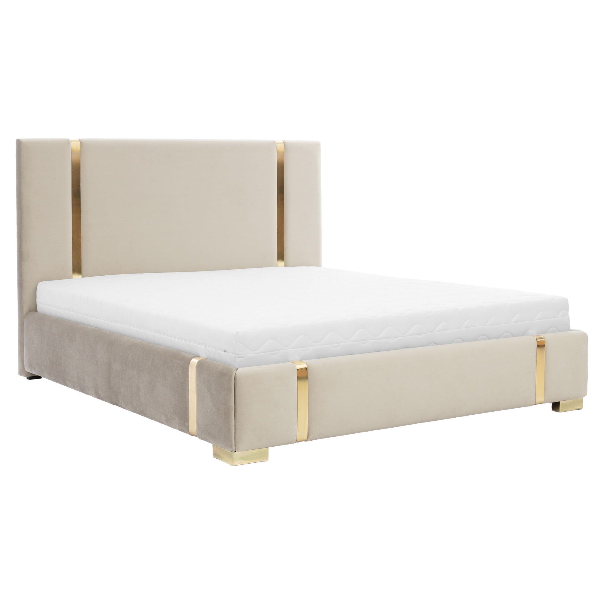 Sengestel Orven Beige uden Opbevaring 140x200 cm
