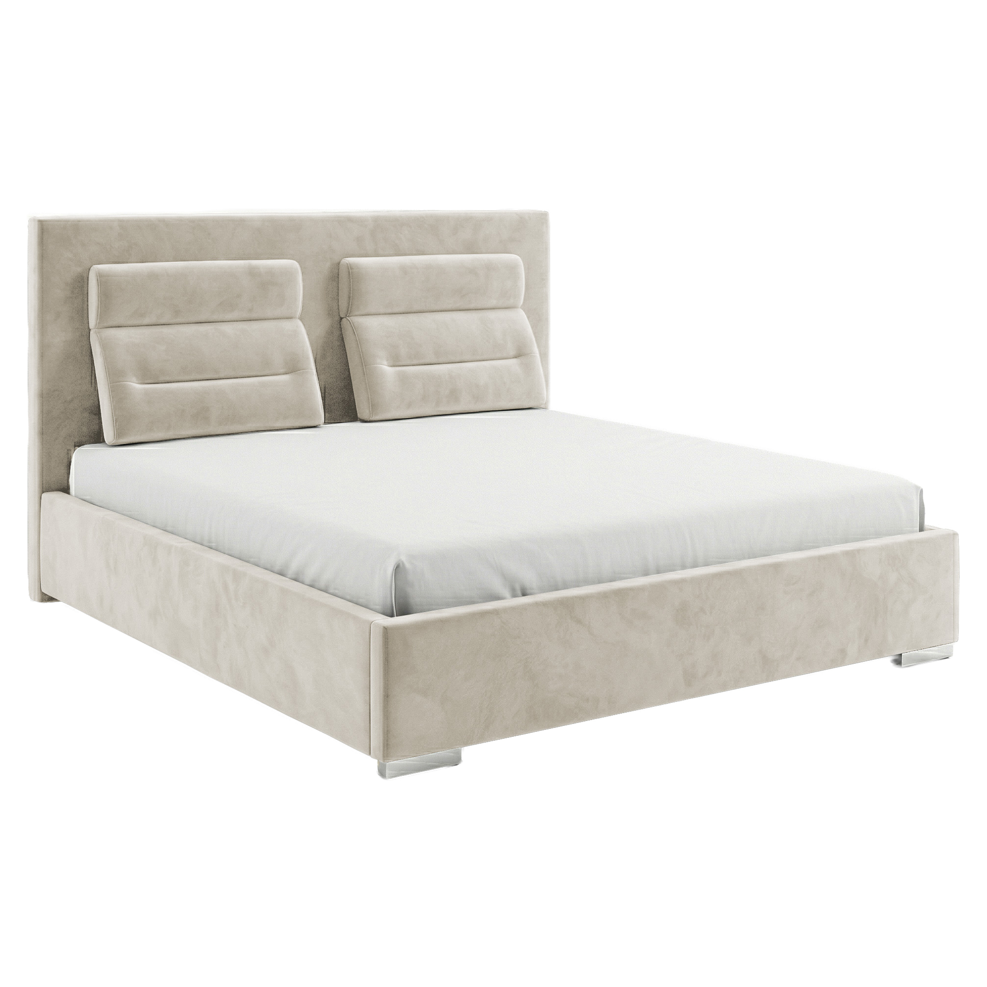 Sengestel Portel Beige uden Opbevaring 180x200 cm