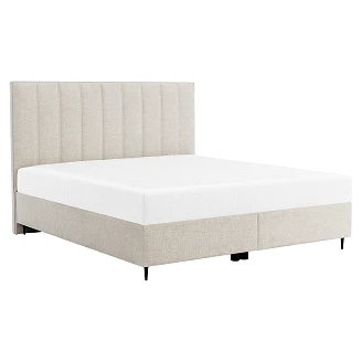 Sengestel <strong>Avel</strong>  Flute Beige med Opbevaring 180x200 cm