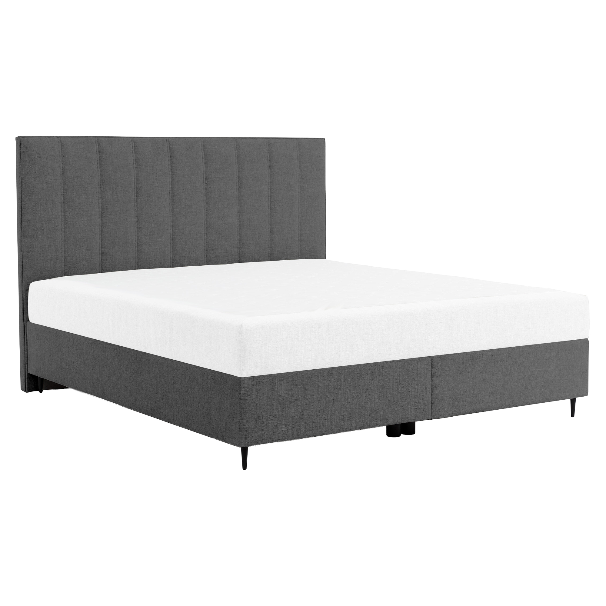 Sengestel Avel Pure Lysegrå med Opbevaring 180x200 cm