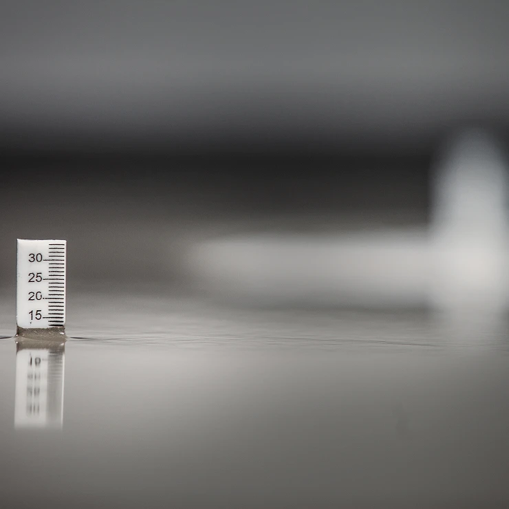 Niveaumarkør 65 mm, 50 stk.