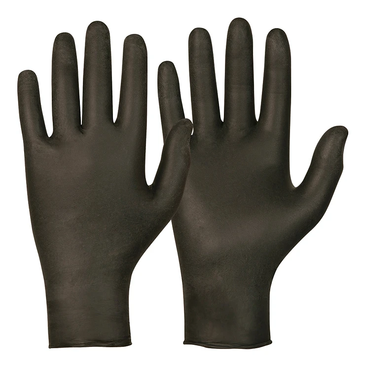 Pudderfri Nitrilhandske med Tekstureret Greb (XL), 100 stk/pk
