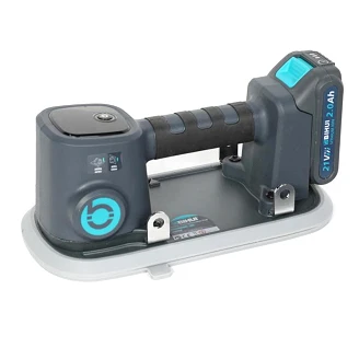 Batteridrevet Fliseløfter med Digitalt Display (Batteri og Oplader Inkl.)