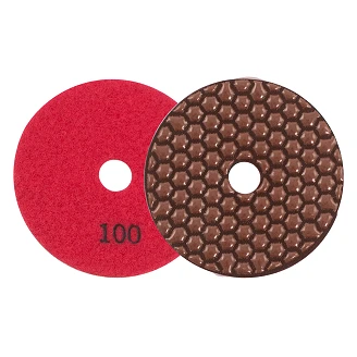Polerpad til Tørpolering Ø100 mm, Nr. 50