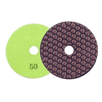 Polerpad til Tørpolering Ø100 mm, Nr. 100