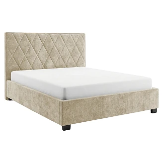 Sengestel <strong>Lunor Di</strong>  Diamond Beige uden Opbevaring 140x200 cm