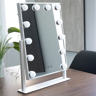 Makeupspejl <strong>Beverly</strong>  Hvid med Belysning 36×47 cm