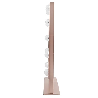 Makeupspejl <strong>Beverly</strong>  Pudderrosa med Belysning 36×47 cm