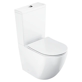 Ravak Toilet Optima Hvid Blank