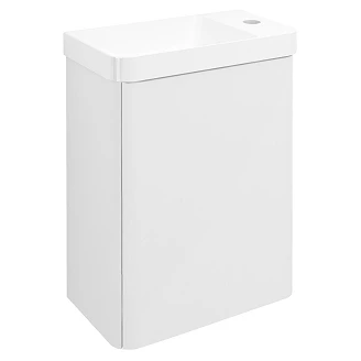 Underskab Kiko Hvid Blank 40 cm med Håndvask Hvid