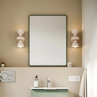 Spejl <strong>Noema</strong>  60x80 cm Oliven Mat
