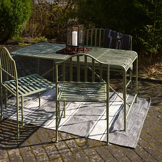 Havebord <strong>Passage</strong>  Grøn 158x78 cm