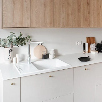 Cosentino Målbestilt Bordplade Silestone Blanco Maple Polerad, 2 cm