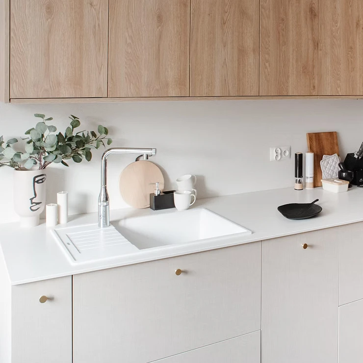 Cosentino Målbestilt Bordplade Silestone Blanco Maple Polerad, 3 cm