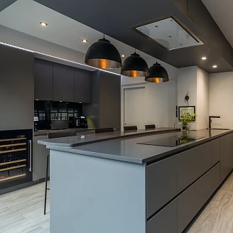 Cosentino Målbestilt Bordplade Silestone Marengo Polerad, 1.2 cm
