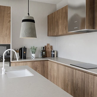 Cosentino Målbestilt Bordplade Silestone Motion Grey Polerad, 1.2 cm