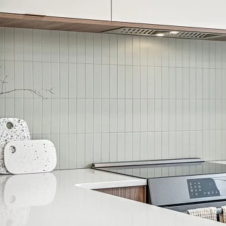 Cosentino Målbestilt Bordplade Silestone Miami White 17 Polerad, 2 cm
