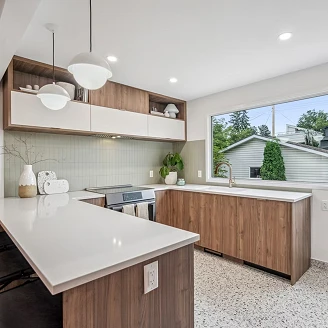 Cosentino Målbestilt Bordplade Silestone Miami White 17 Polerad, 3 cm