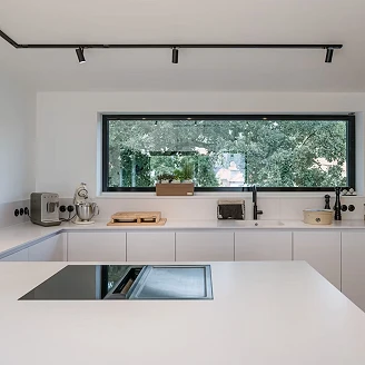 Cosentino Målbestilt Bordplade Silestone Miami White 17 Matt, 3 cm