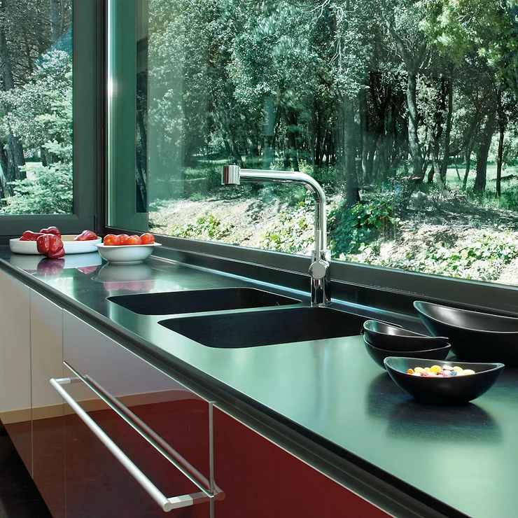 Cosentino Målbestilt Bordplade Silestone Night Tebas 18 Polerad, 1.2 cm