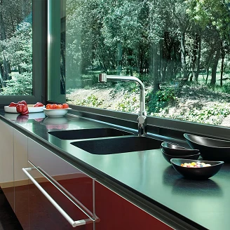 Cosentino Målbestilt Bordplade Silestone Night Tebas 18 Polerad, 2 cm