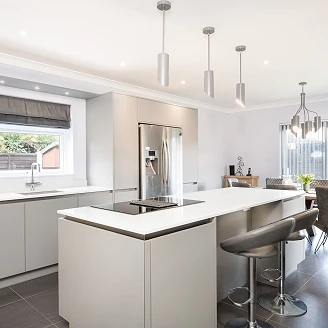 Cosentino Målbestilt Bordplade Silestone Blanco Stellar 13 Polerad, 1.2 cm