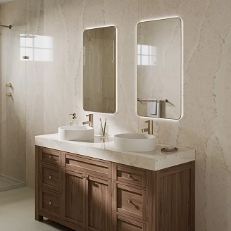 Cosentino Målbestilt Bordplade Silestone Calacatta Tova Polerad, 1.2 cm