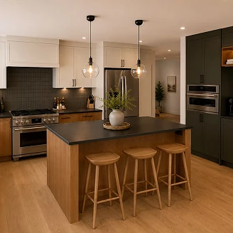Cosentino Målbestilt Bordplade Silestone Charcoal Soapstone Matt, 2 cm