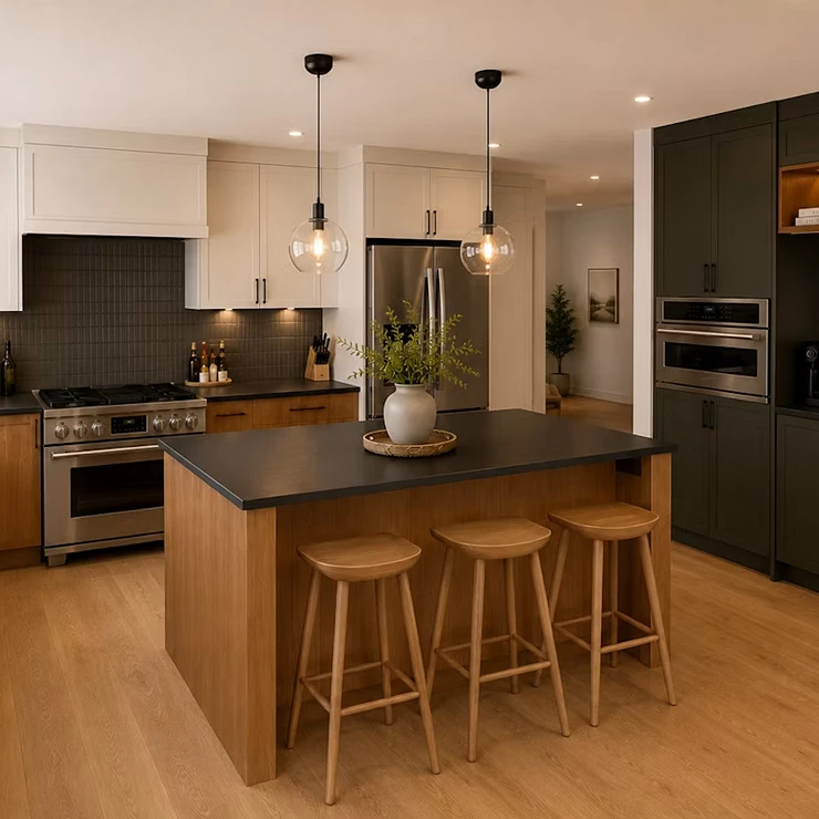 Cosentino Målbestilt Bordplade Silestone Charcoal Soapstone Matt, 2 cm
