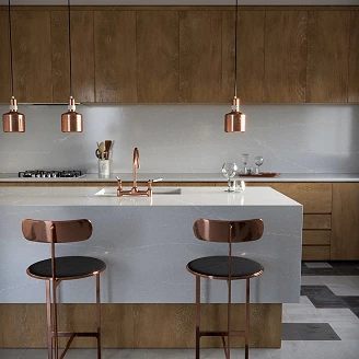 Cosentino Målbestilt Bordplade Silestone Desert Silver Polerad, 1.2 cm