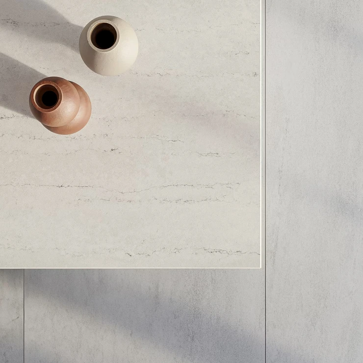 Cosentino Målbestilt Bordplade Silestone RAW A Matt, 1.2 cm