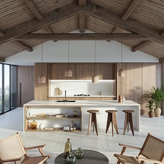 Cosentino Målbestilt Bordplade Silestone RAW A Matt, 3 cm
