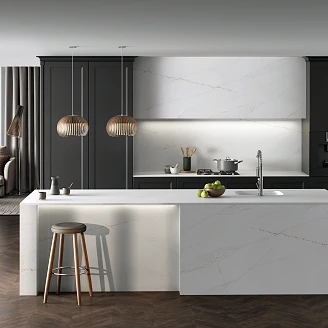 Cosentino Målbestilt Bordplade Silestone Ethereal Glow Matt, 1.2 cm