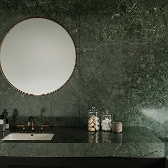 Cosentino Målbestilt Bordplade Silestone Jardin Emerald Polerad, 1.2 cm