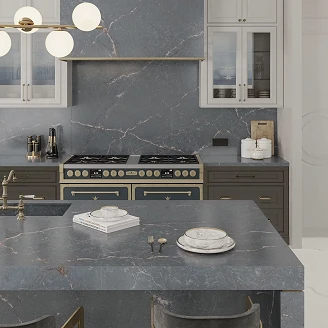 Cosentino Målbestilt Bordplade Silestone Parisien Bleu Polerad, 3 cm