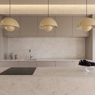 Cosentino Målbestilt Bordplade Dekton Evok Matt, 0.8 cm