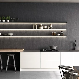 Cosentino Målbestilt Bordplade Dekton Bromo Tekstureret Matt, 0.8 cm