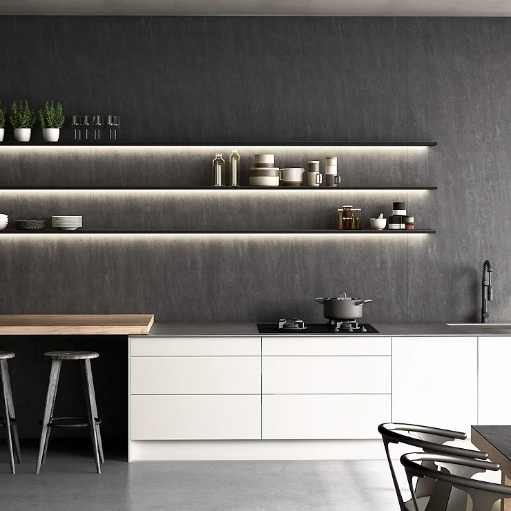 Cosentino Målbestilt Bordplade Dekton Bromo Tekstureret Matt, 0.8 cm