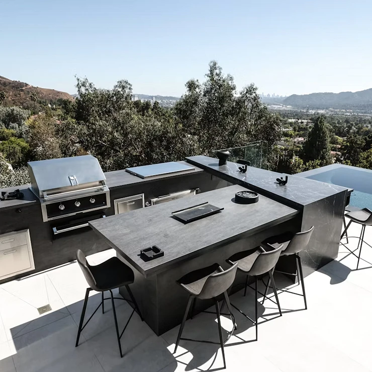 Cosentino Målbestilt Bordplade Dekton Bromo Tekstureret Matt, 2 cm