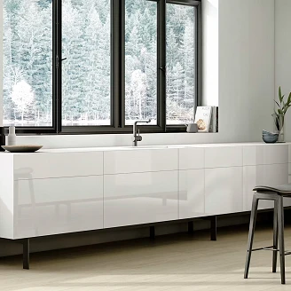Cosentino Målbestilt Bordplade Dekton Halo Polerad, 0.8 cm