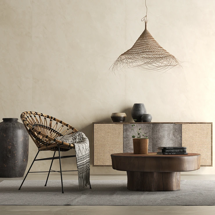 Cosentino Måltilpasset Vægplade Dekton Nacre Tekstureret Velvet, 0.4 cm