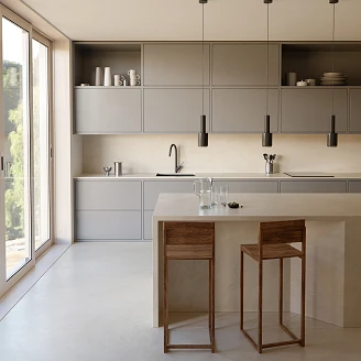 Cosentino Målbestilt Bordplade Dekton Nacre Tekstureret Velvet, 0.8 cm
