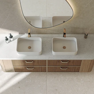 Cosentino Målbestilt Bordplade Dekton Adia Tekstureret Matt, 1.2 cm