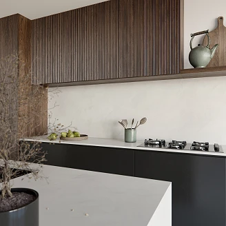 Cosentino Målbestilt Bordplade Dekton Albarium Matt, 0.8 cm