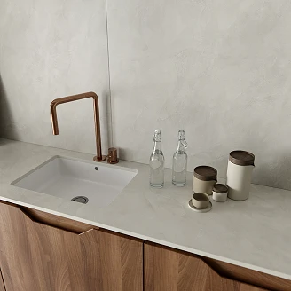 Cosentino Måltilpasset Vægplade Dekton Argentium Matt, 0.4 cm