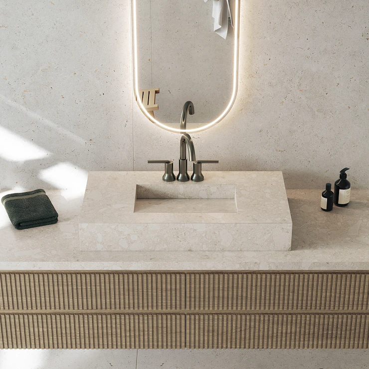 Cosentino Målbestilt Bordplade Dekton Ava Matt, 2 cm