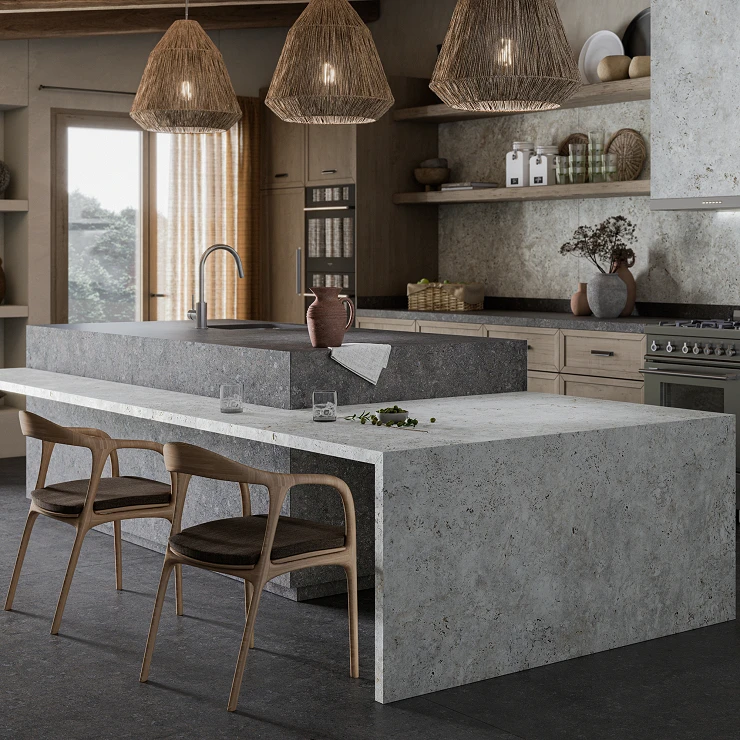 Cosentino Måltilpasset Vægplade Dekton Grafite Matt, 0.4 cm