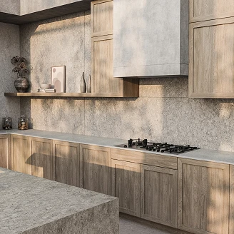 Cosentino Målbestilt Bordplade Dekton Grigio Matt, 0.8 cm
