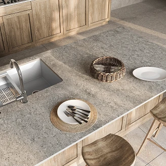 Cosentino Målbestilt Bordplade Dekton Grigio Matt, 1.2 cm